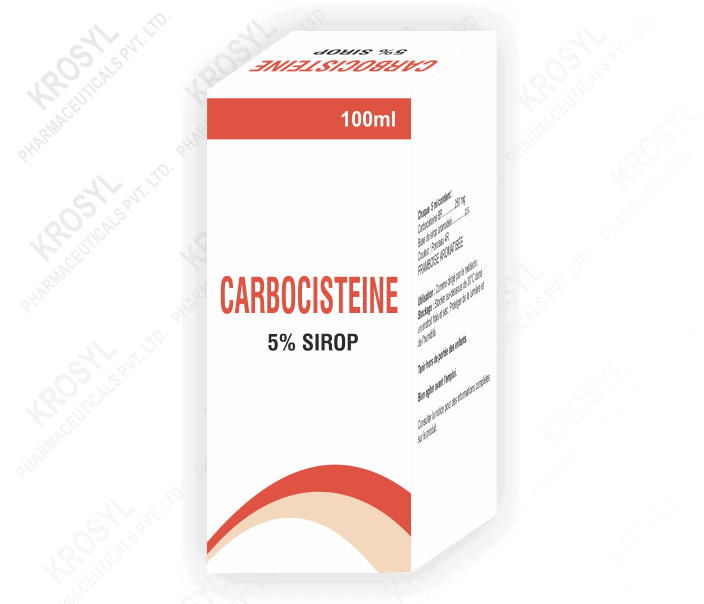 CARBOCISTEINE 5 % SYRUP - 100 ml - CARBOCISTEINE SYRUP use - CARBOCISTEINE SYRUP dose