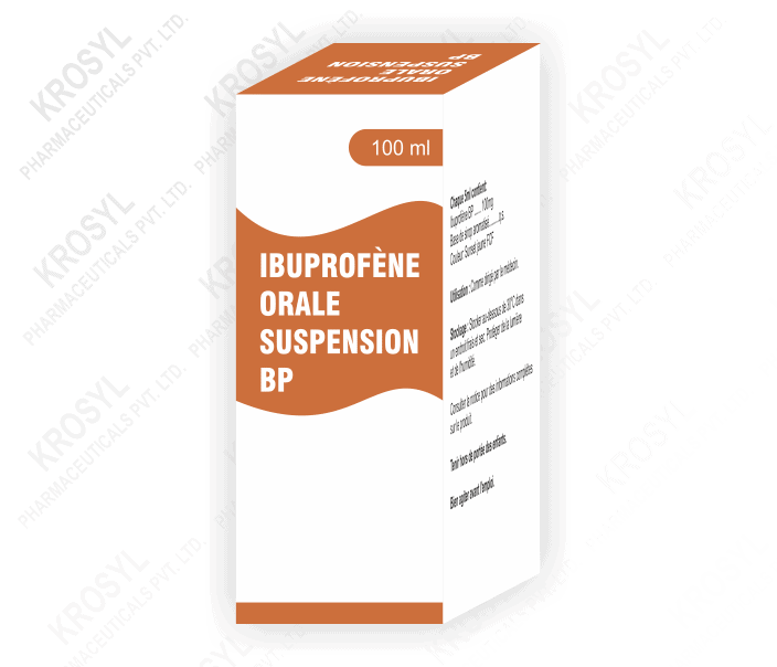 ibuprofen dosage - Krosyl Pharmaceuticals - ibuprofen suspension for adults - Ibuprofen suspension dose