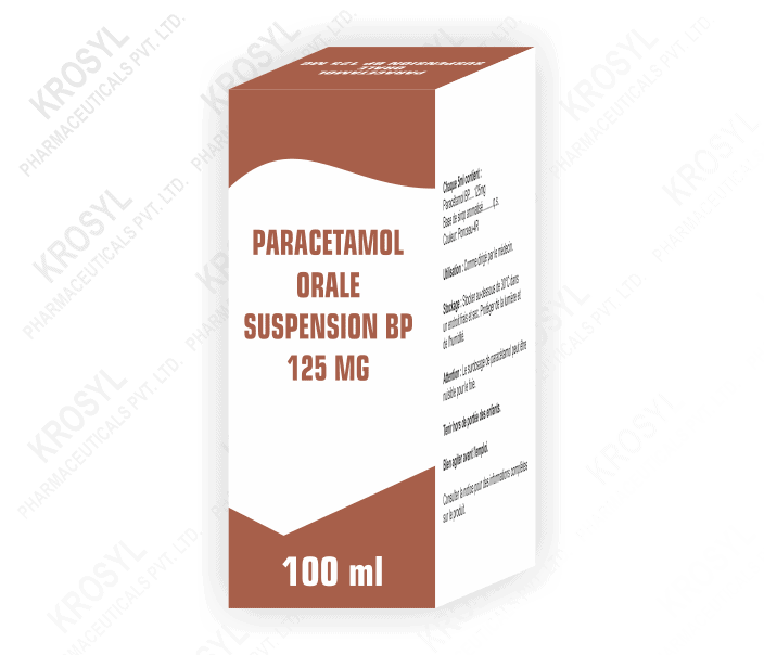 paracetamol suspension use - paracetamol suspension manufacturer - paracetamol suspension for child -paracetamol suspension pediatric dose - Krosyl Pharmaceuticals