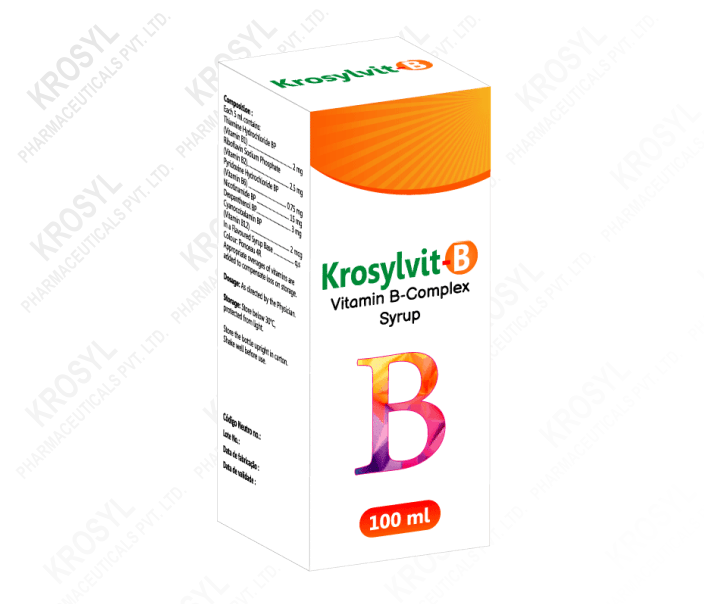 Vitamin B Syrup - Krosylpharmaceuticals - MULTIVITAMIN SYRUP MANUFACTURER