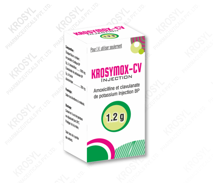 Amoxicillin & Potassium clavulanate use - Amoxicillin & Potassium clavulanate KROSYMOX-CV INJECTION dose