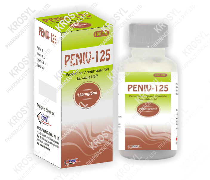 PENIV 125, PENICILLIN V FOR ORAL SOLUTION